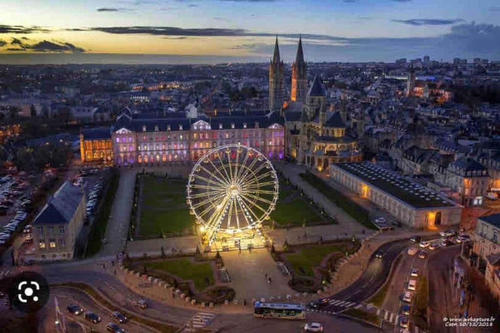 Maison De Ville Avec Parking - Caen Centre Eksteriør billede